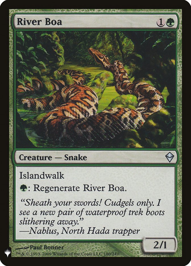 River Boa [Mystery Booster] | Shuffle n Cut Hobbies & Games