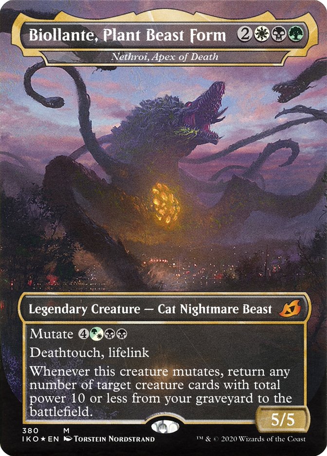 Nethroi, Apex of Death - Biollante, Plant Beast Form (Godzilla Series) [Ikoria: Lair of Behemoths] | Shuffle n Cut Hobbies & Games