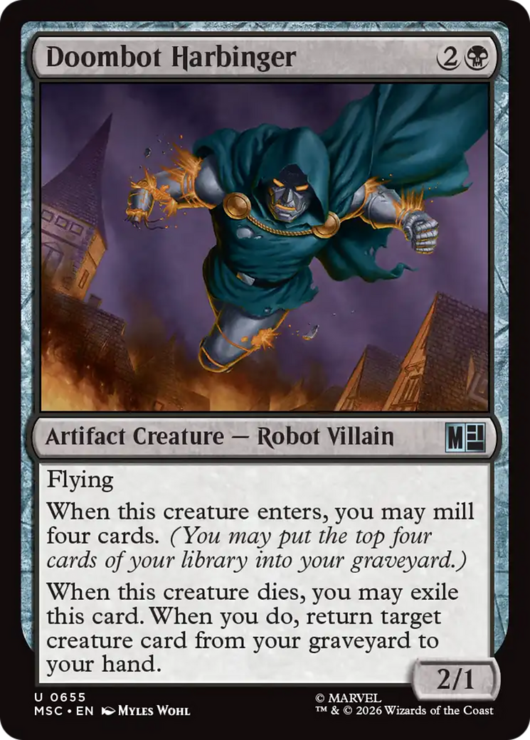 Doombot Harbinger [Marvel Super Heroes Commander] | Shuffle n Cut Hobbies & Games