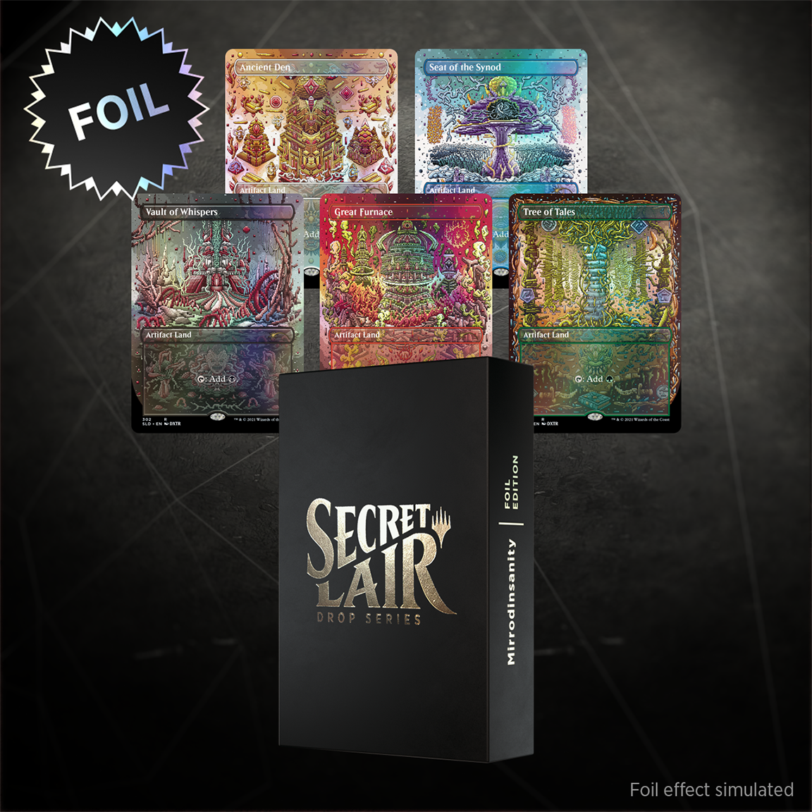 Secret Lair: Drop Series - Mirrodinsanity (Foil Edition) | Shuffle n Cut Hobbies & Games