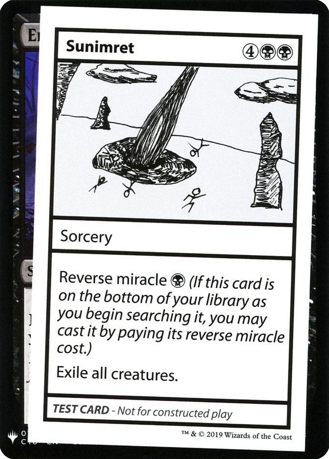 Sunimret [Mystery Booster Playtest Cards] | Shuffle n Cut Hobbies & Games