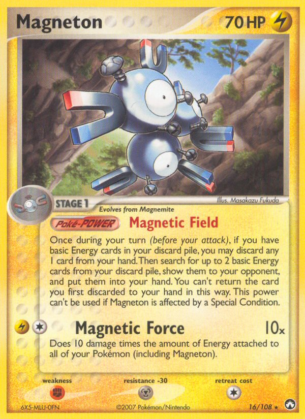 Magneton (16/108) [EX: Power Keepers] | Shuffle n Cut Hobbies & Games