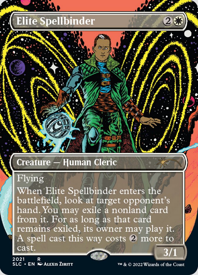 Elite Spellbinder (Borderless) [Secret Lair Countdown Kit] | Shuffle n Cut Hobbies & Games