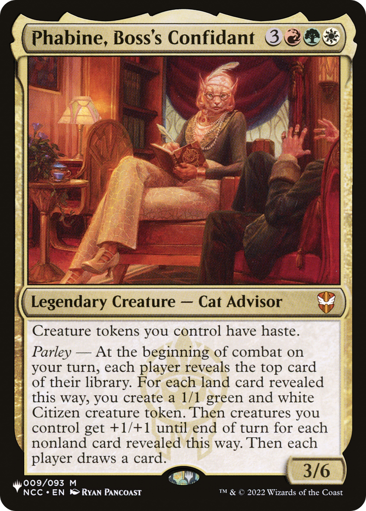 Phabine, Boss's Confidant [The List] | Shuffle n Cut Hobbies & Games