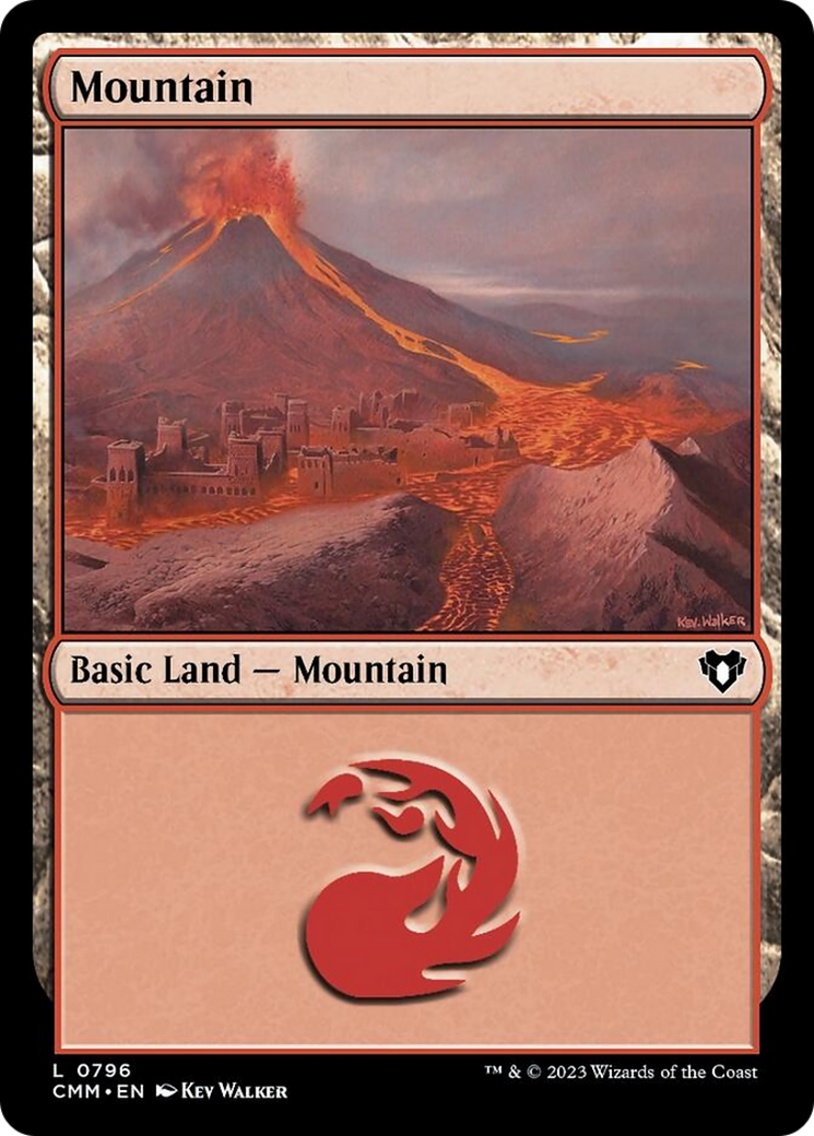 Mountain (796) [Commander Masters] | Shuffle n Cut Hobbies & Games