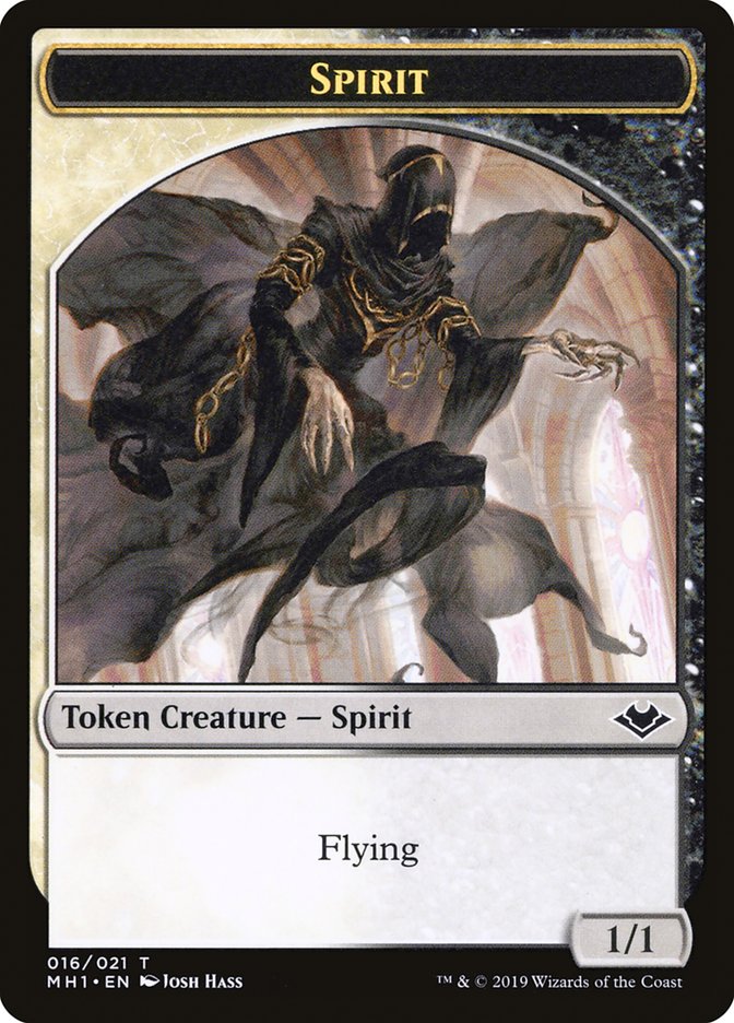 Spirit Token [Modern Horizons Tokens] | Shuffle n Cut Hobbies & Games