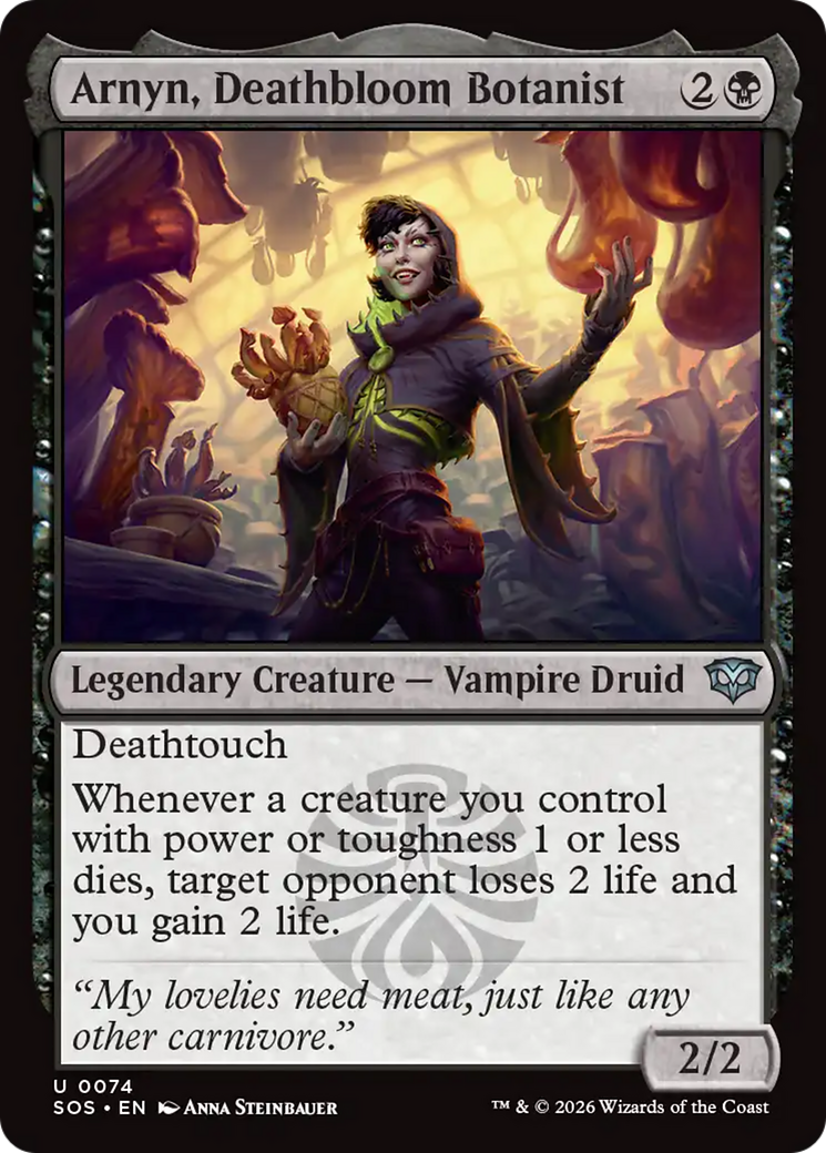 Arnyn, Deathbloom Botanist [Secrets of Strixhaven] | Shuffle n Cut Hobbies & Games