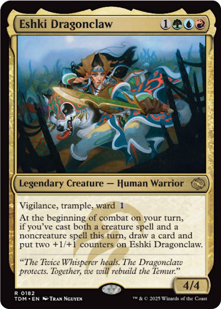 Eshki Dragonclaw [Tarkir: Dragonstorm] | Shuffle n Cut Hobbies & Games