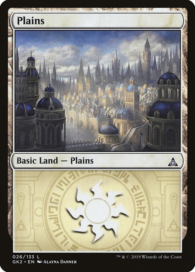 Plains (26) [Ravnica Allegiance Guild Kit] | Shuffle n Cut Hobbies & Games