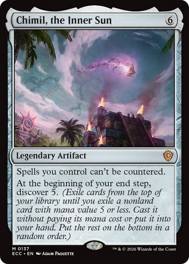 Chimil, the Inner Sun [Lorwyn Eclipsed Commander] | Shuffle n Cut Hobbies & Games