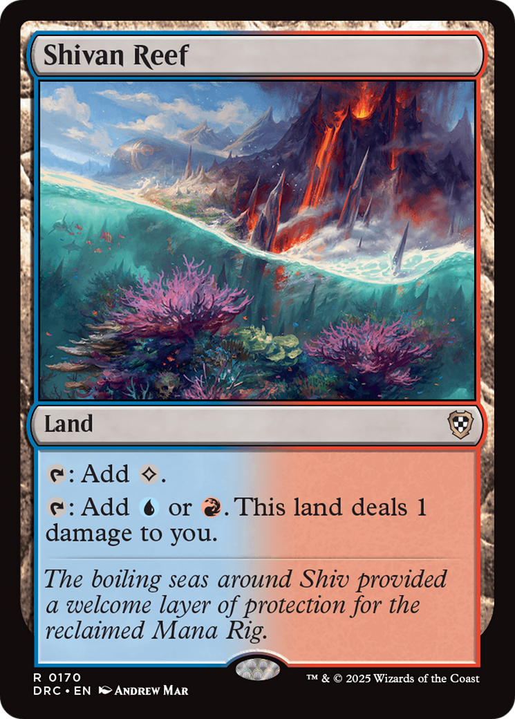 Shivan Reef [Aetherdrift Commander] | Shuffle n Cut Hobbies & Games