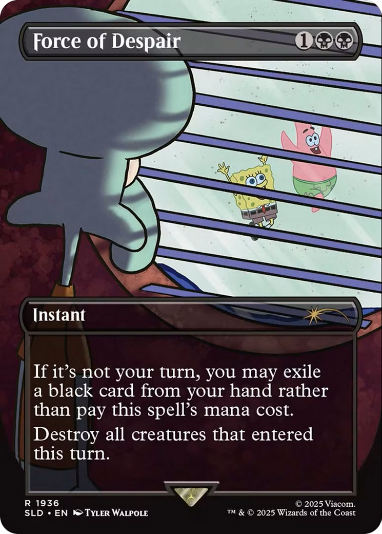 Force of Despair [Secret Lair Drop Series] | Shuffle n Cut Hobbies & Games