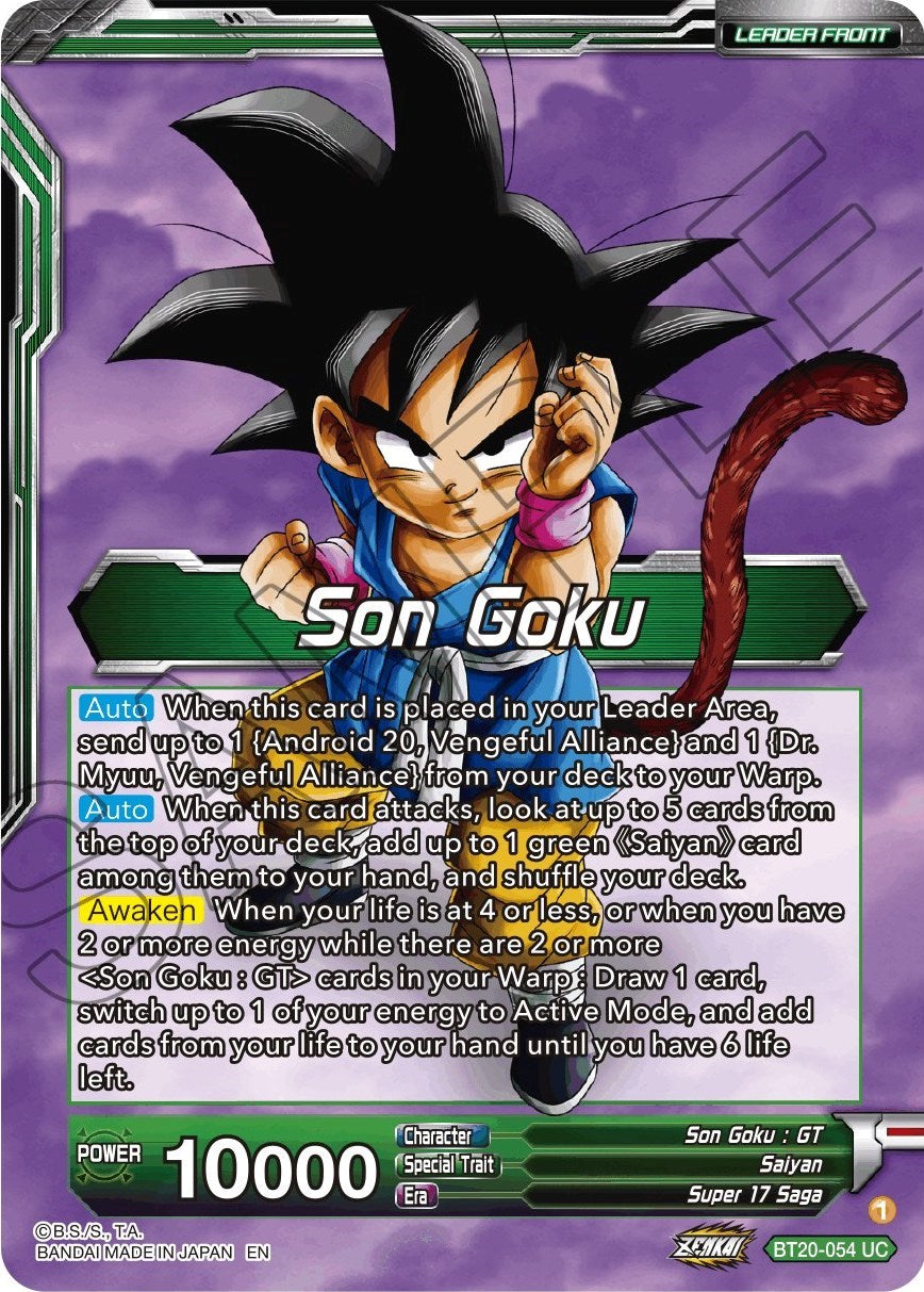 Son Goku // SS4 Son Goku, Betting It All (BT20-054) [Power Absorbed] | Shuffle n Cut Hobbies & Games