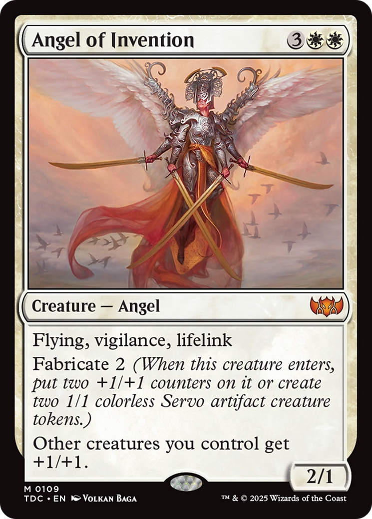 Angel of Invention [Tarkir: Dragonstorm Commander] | Shuffle n Cut Hobbies & Games