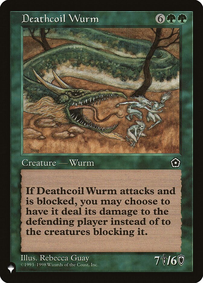 Deathcoil Wurm [The List] | Shuffle n Cut Hobbies & Games