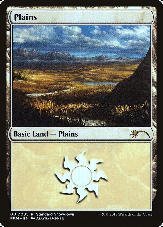 Plains (Alayna Danner) [Standard Showdown Promos] | Shuffle n Cut Hobbies & Games
