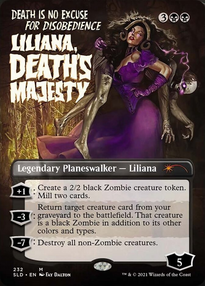 Liliana, Death's Majesty [Secret Lair Drop Series] | Shuffle n Cut Hobbies & Games