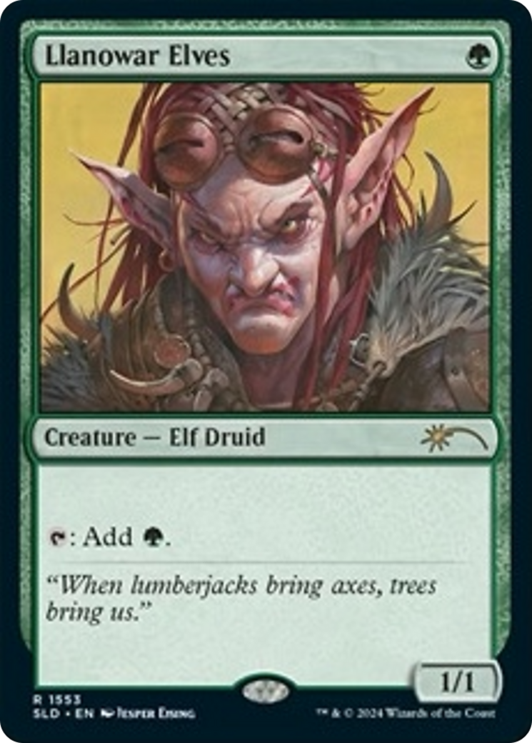 Llanowar Elves (1553) [Secret Lair Drop Series] | Shuffle n Cut Hobbies & Games