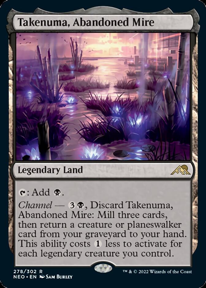 Takenuma, Abandoned Mire [Kamigawa: Neon Dynasty] | Shuffle n Cut Hobbies & Games