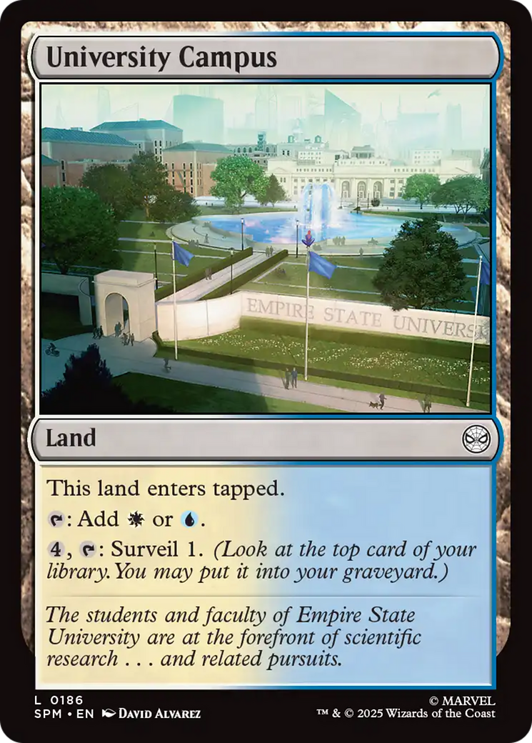 University Campus [Marvel's Spider-Man] | Shuffle n Cut Hobbies & Games