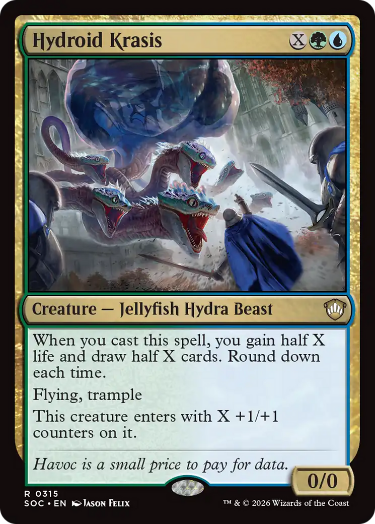 Hydroid Krasis [Secrets of Strixhaven Commander] | Shuffle n Cut Hobbies & Games