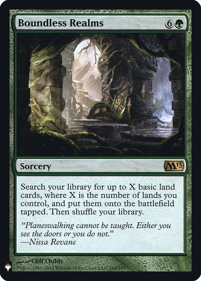 Boundless Realms [Mystery Booster] | Shuffle n Cut Hobbies & Games