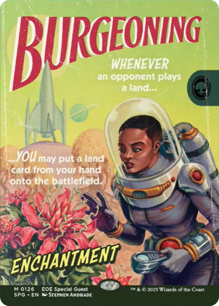 Burgeoning (Showcase) [Edge of Eternities Special Guests] | Shuffle n Cut Hobbies & Games