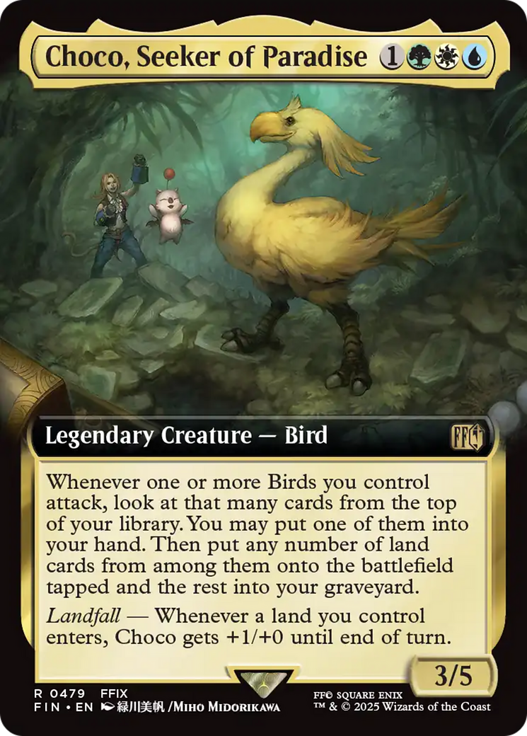 Choco, Seeker of Paradise (Extended Art) [FINAL FANTASY] | Shuffle n Cut Hobbies & Games