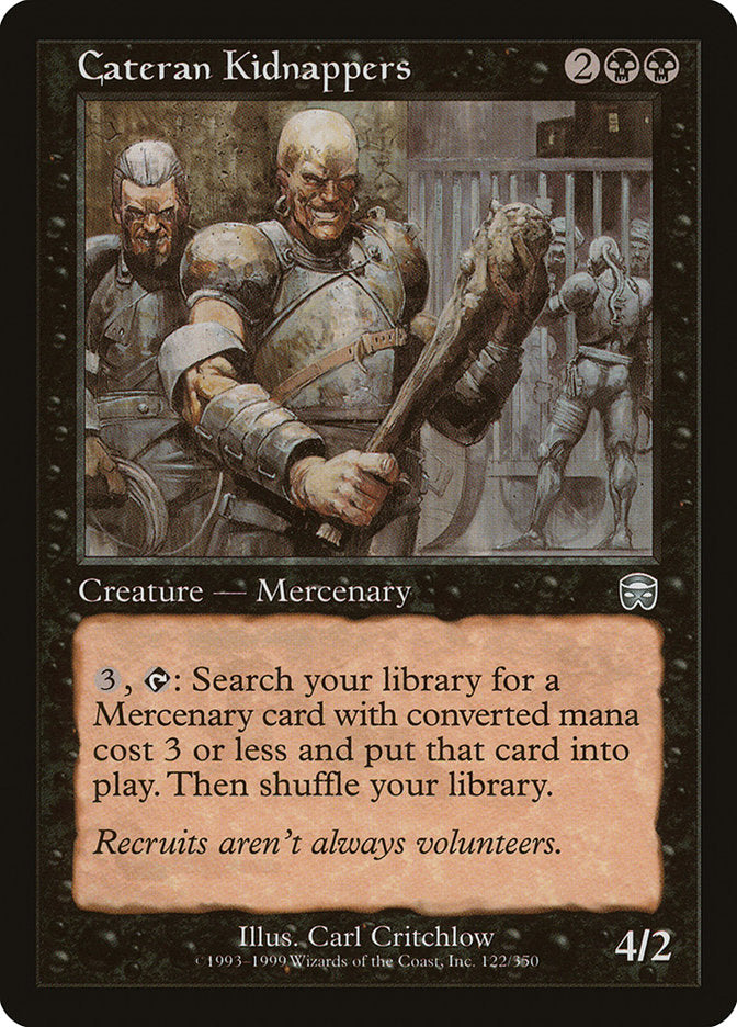 Cateran Kidnappers [Mercadian Masques] | Shuffle n Cut Hobbies & Games