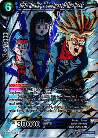 SS2 Trunks, Memories of the Past (SPR) (BT7-030) [Assault of the Saiyans] | Shuffle n Cut Hobbies & Games