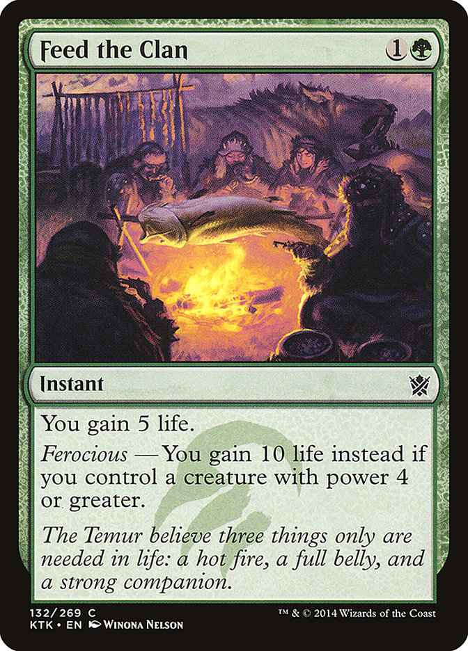 Feed the Clan [Khans of Tarkir] | Shuffle n Cut Hobbies & Games