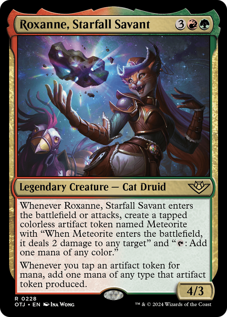 Roxanne, Starfall Savant [Outlaws of Thunder Junction] | Shuffle n Cut Hobbies & Games