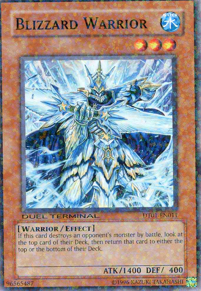 Blizzard Warrior [DT01-EN011] Common | Shuffle n Cut Hobbies & Games