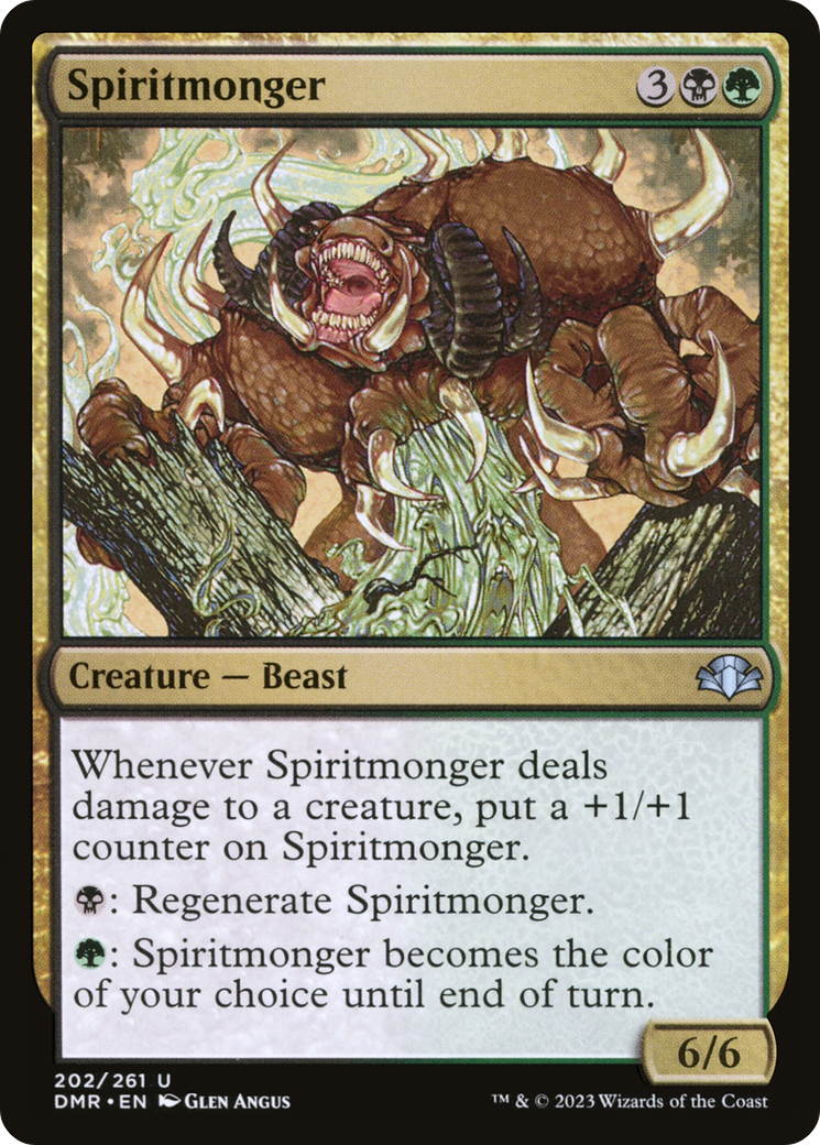 Spiritmonger [Dominaria Remastered] | Shuffle n Cut Hobbies & Games