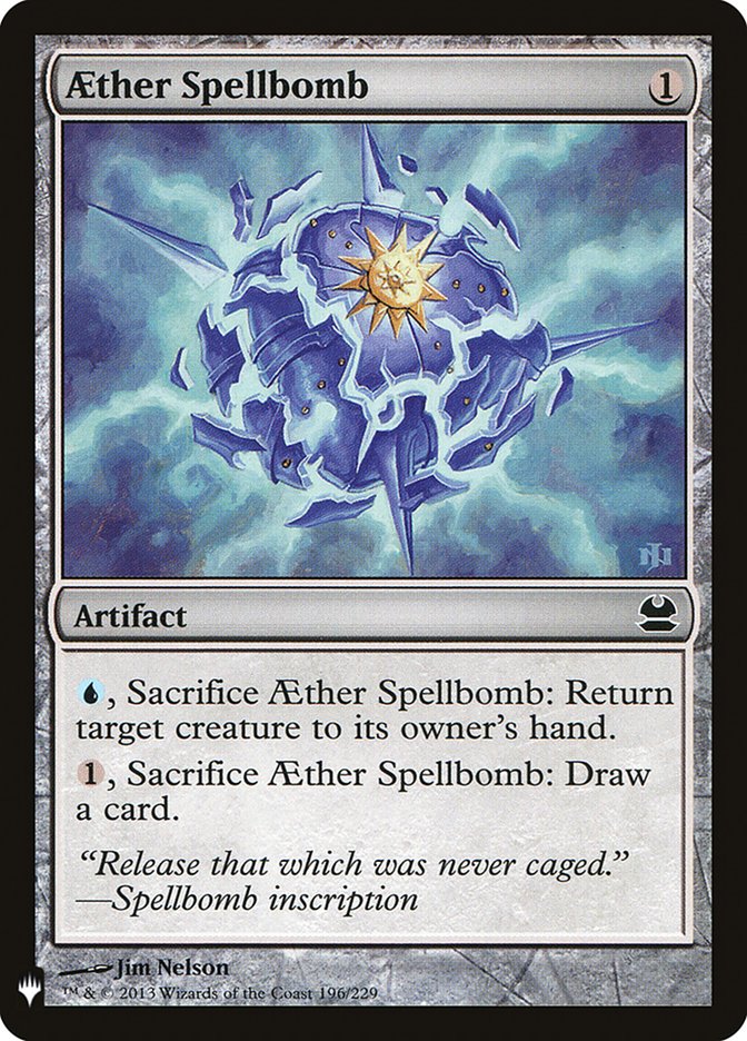 Aether Spellbomb [Mystery Booster] | Shuffle n Cut Hobbies & Games