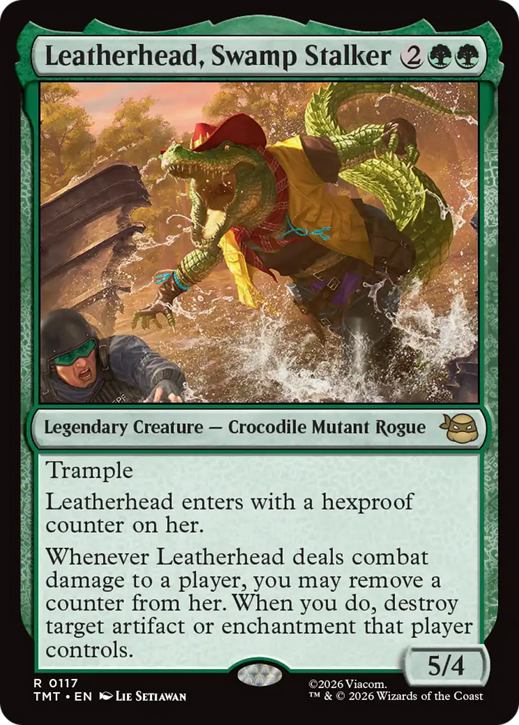 Leatherhead, Swamp Stalker [Teenage Mutant Ninja Turtles] | Shuffle n Cut Hobbies & Games