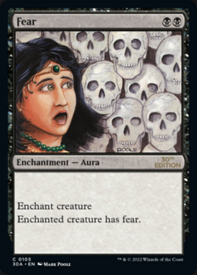 Fear [30th Anniversary Edition] | Shuffle n Cut Hobbies & Games