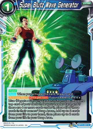 Super Blutz Wave Generator (BT11-057) [Vermilion Bloodline 2nd Edition] | Shuffle n Cut Hobbies & Games