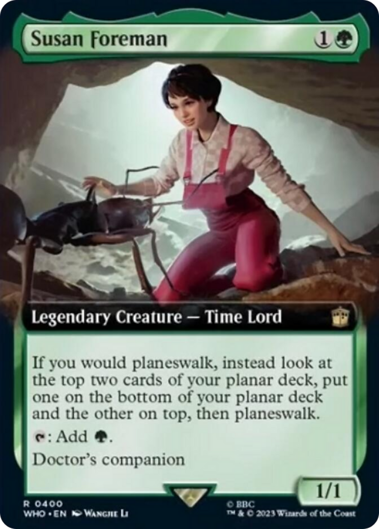 Susan Foreman (Extended Art) [Doctor Who] | Shuffle n Cut Hobbies & Games