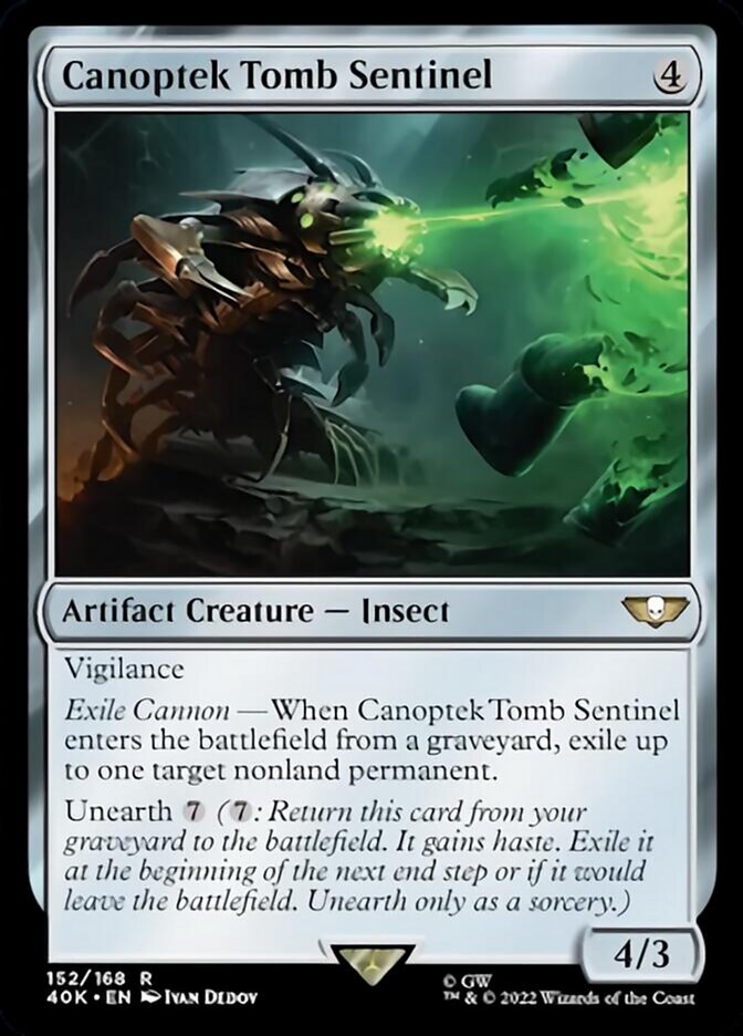 Canoptek Tomb Sentinel (Surge Foil) [Warhammer 40,000] | Shuffle n Cut Hobbies & Games