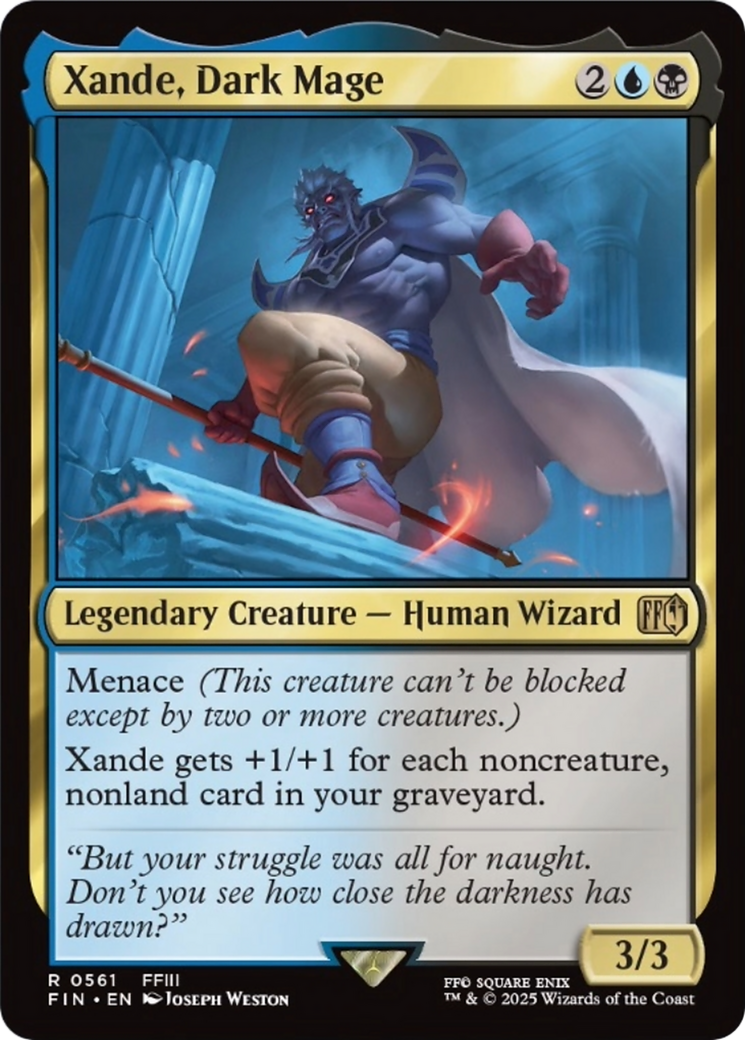 Xande, Dark Mage [FINAL FANTASY] | Shuffle n Cut Hobbies & Games