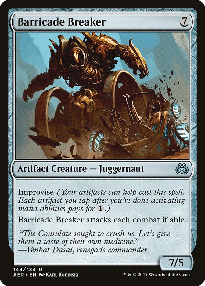 Barricade Breaker [Aether Revolt] | Shuffle n Cut Hobbies & Games