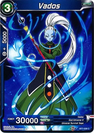 Vados (BT7-038) [Assault of the Saiyans] | Shuffle n Cut Hobbies & Games