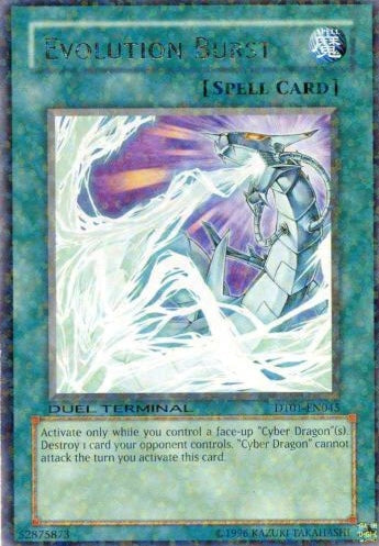 Evolution Burst [DT01-EN045] Rare | Shuffle n Cut Hobbies & Games