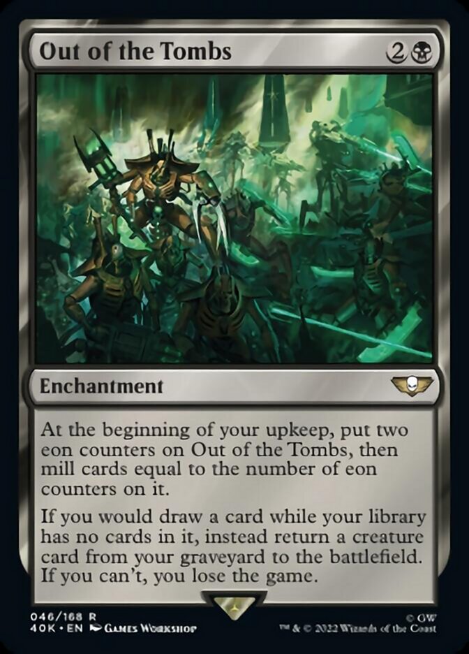 Out of the Tombs (Surge Foil) [Warhammer 40,000] | Shuffle n Cut Hobbies & Games