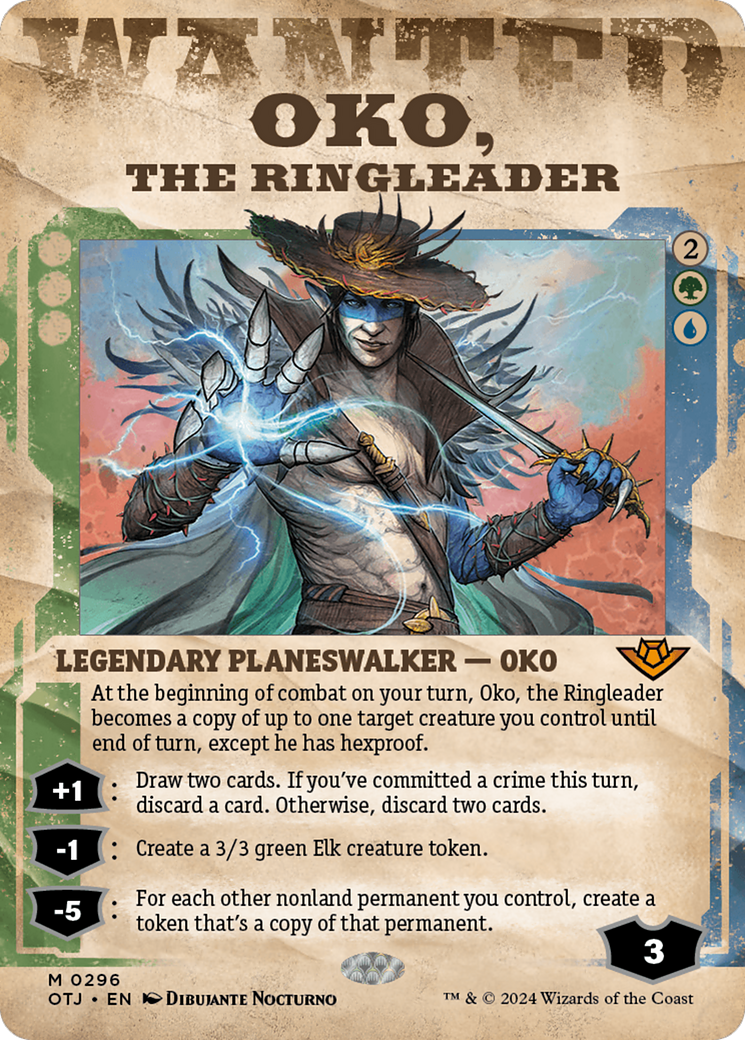 Oko, the Ringleader (Showcase) [Outlaws of Thunder Junction] | Shuffle n Cut Hobbies & Games