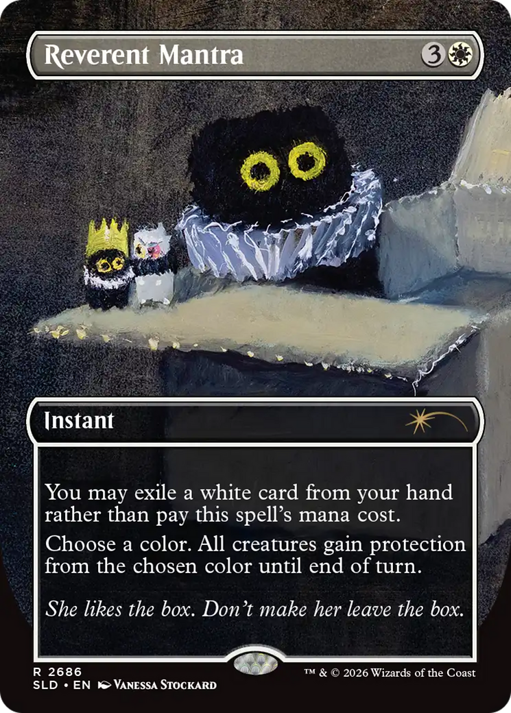 Reverent Mantra [Secret Lair Drop Series] | Shuffle n Cut Hobbies & Games
