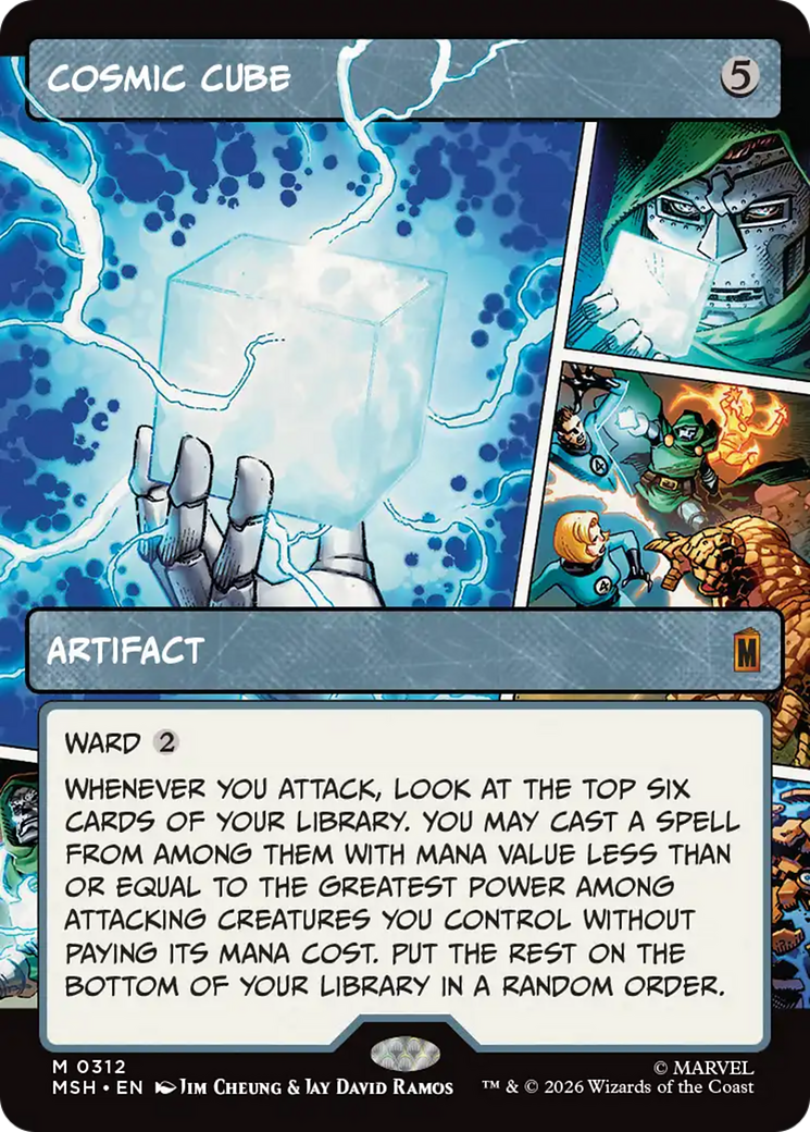 Cosmic Cube (Borderless) (0312) [Marvel Super Heroes] | Shuffle n Cut Hobbies & Games