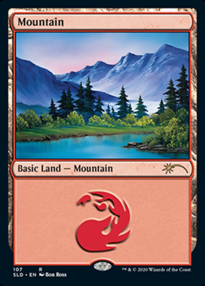 Mountain (107) [Secret Lair Drop Series] | Shuffle n Cut Hobbies & Games