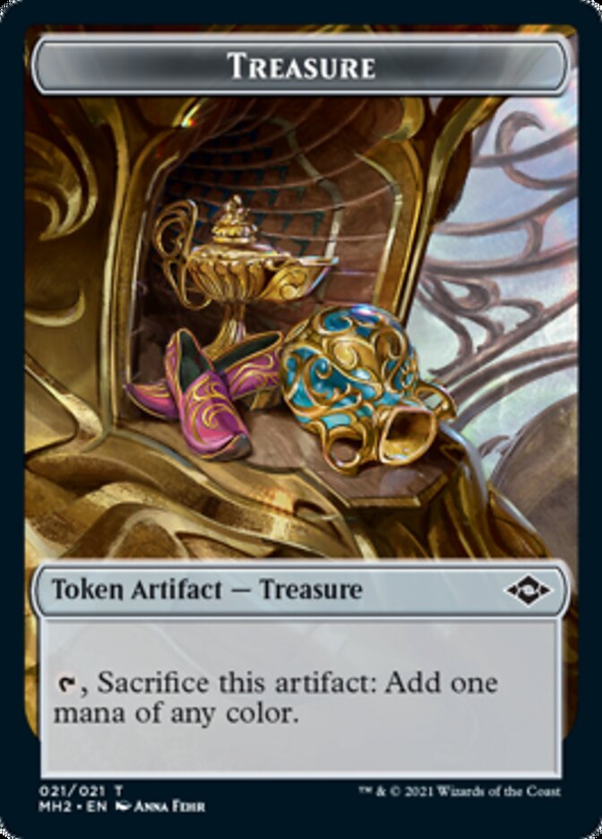 Insect // Treasure (21) Double-Sided Token [Modern Horizons 2 Tokens] | Shuffle n Cut Hobbies & Games
